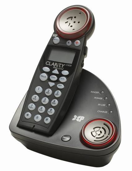 Clarity Professional C4220 5.8GHz Cordless Amplified Phone