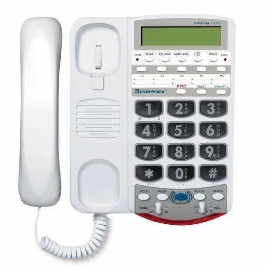 Ameriphone VCO (Voice Carry Over) Telephone